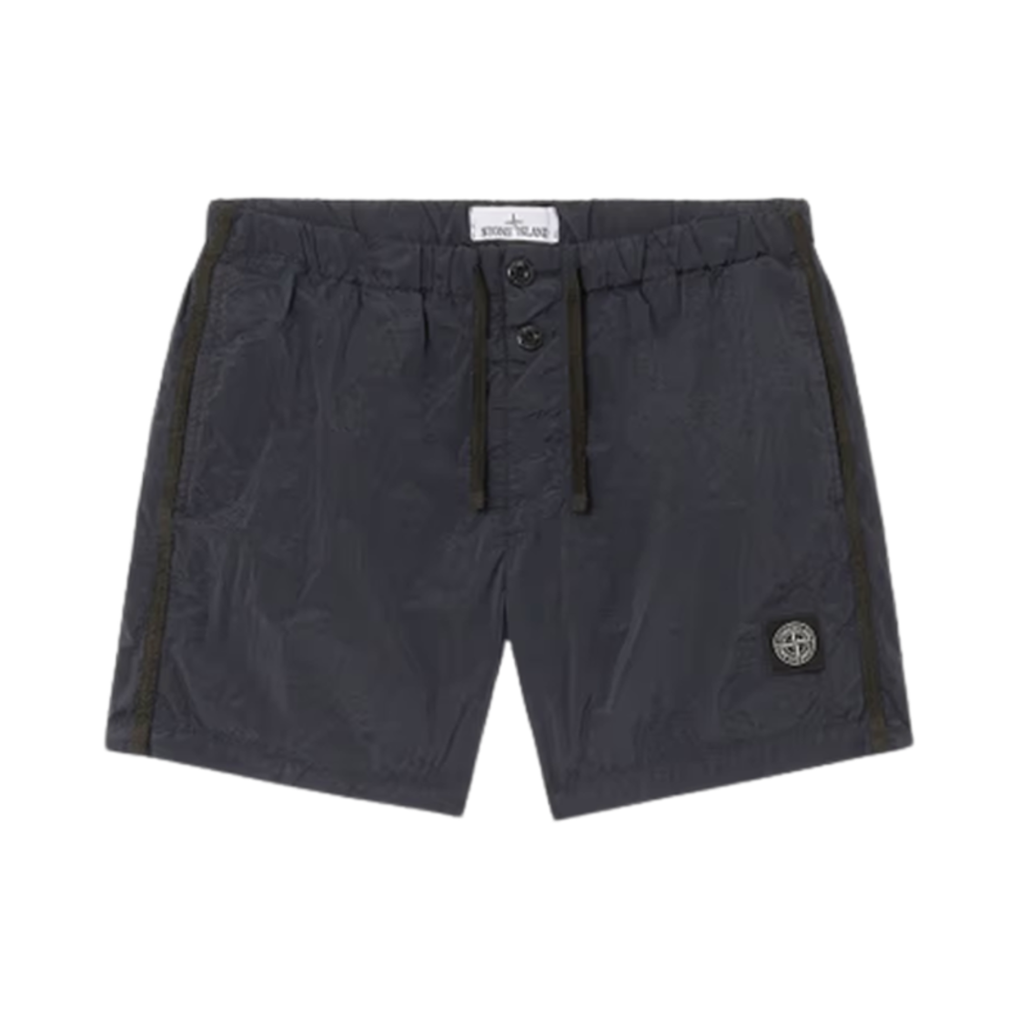 K1S15B100006-S0043-V0020 Stone Island B100006 Nylon Metal in Econyl Pocket Details Slim Fit Swim Trunks Navy Blue - 25SS