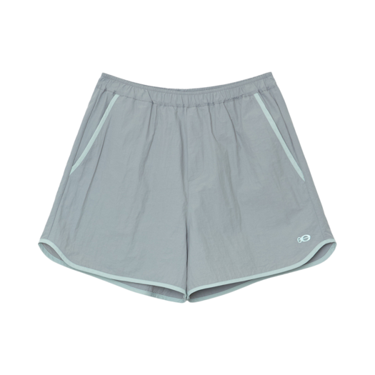 253LNBPNT010 Enzoblues Lined Banding Shorts Grey