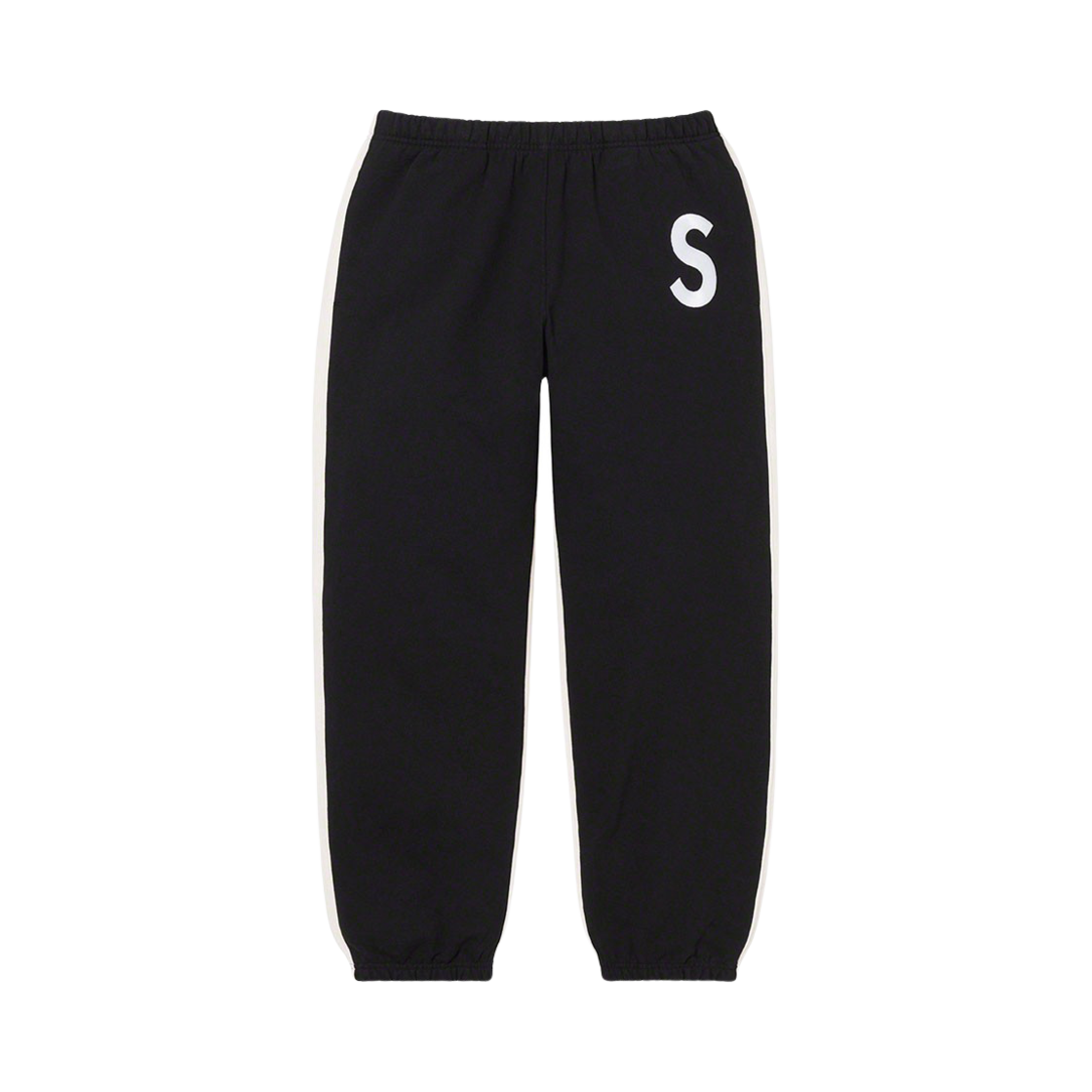 슈프림 S 로고 스플릿 스웨트팬츠 블랙 - 21FW(Supreme S Logo Split Sweatpants Black - 21FW) - 1