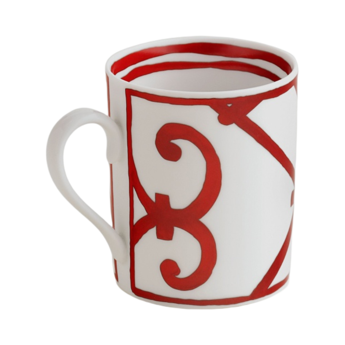 에르메스 발콘 듀 과달키비르 머그 레드(Hermes Balcon Du Guadalquivir Mug Red) - 2