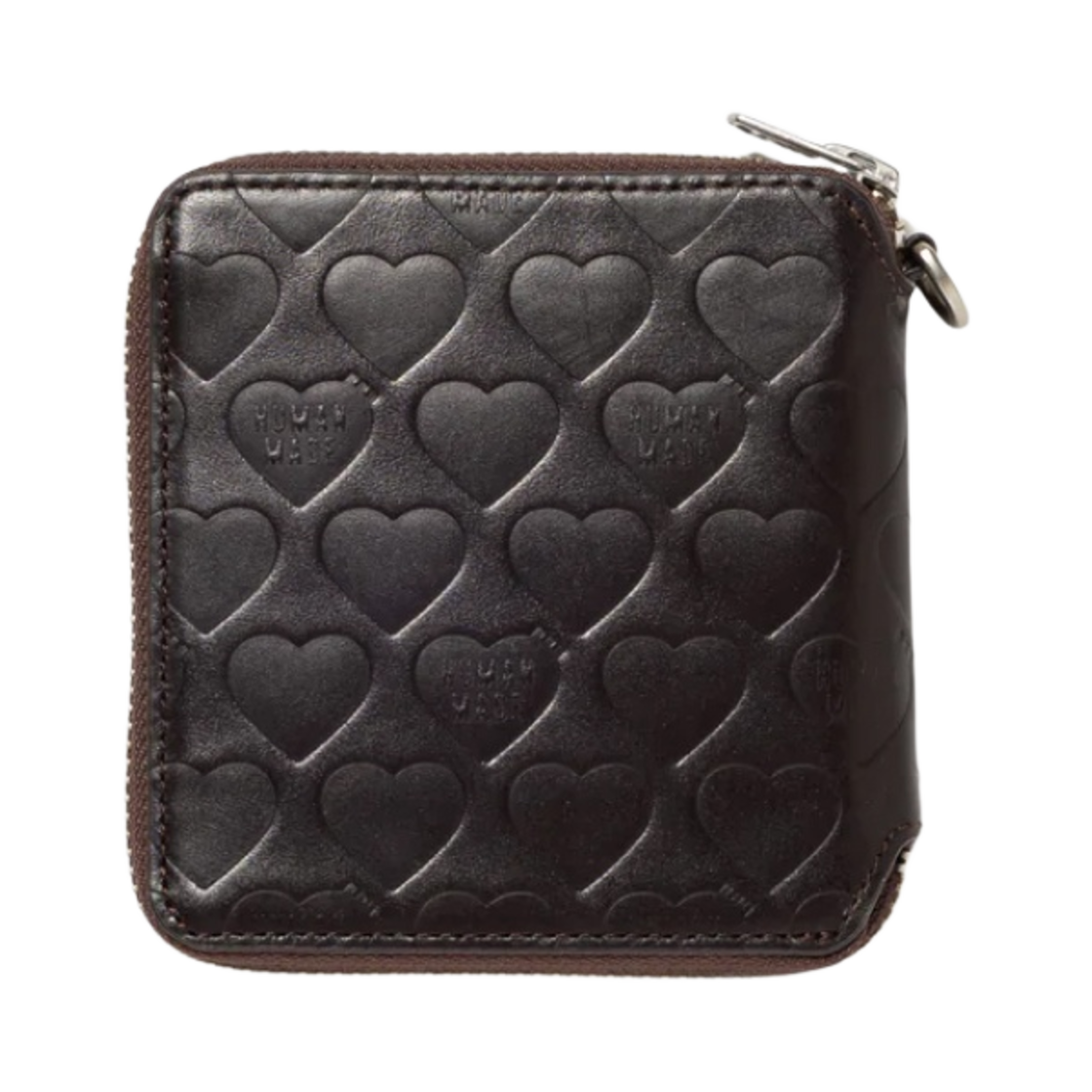 HM27GD053 Human Made Leather Wallet Brown