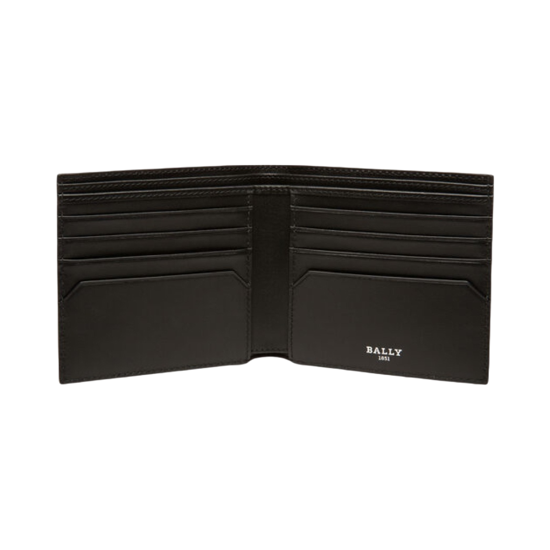 발리 브라사이 리사이클 레더 지갑 블랙(Bally Brasai Recycled Leather Wallet Black) - 2
