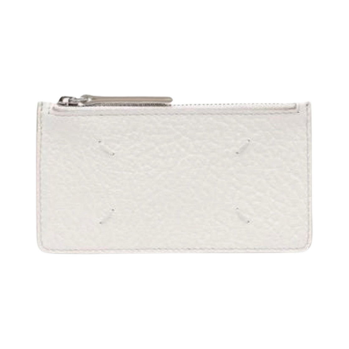 메종 마르지엘라 스티치 레더 지퍼 카드 홀더 아이보리(Maison Margiela Stitch Leather Zipped Card Holder Ivory) - 1