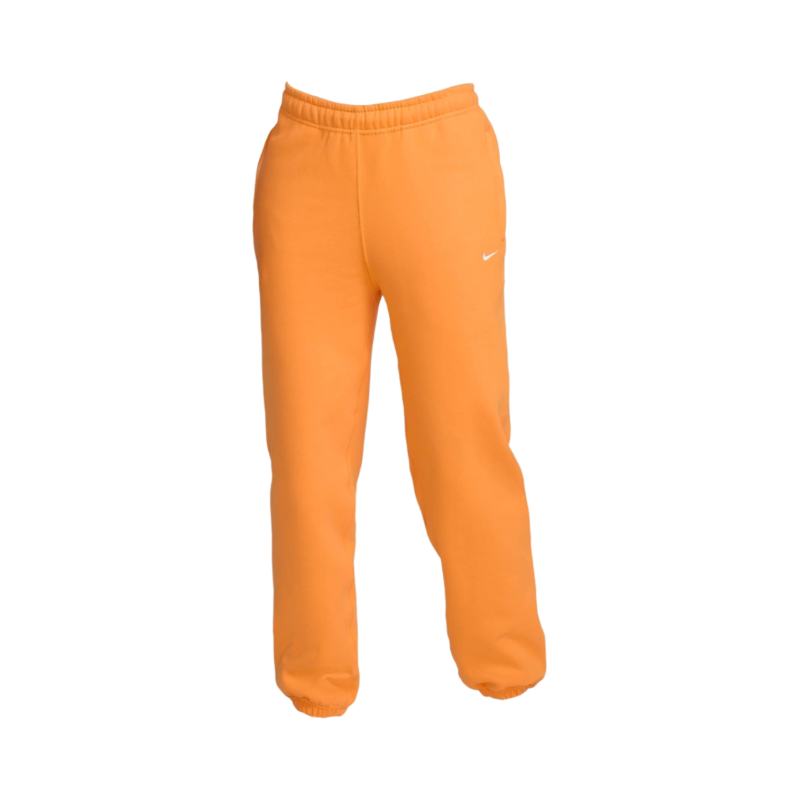 CW5565-836 (W) Nike Solo Swoosh Fleece Pants Vivid Orange - US/EU