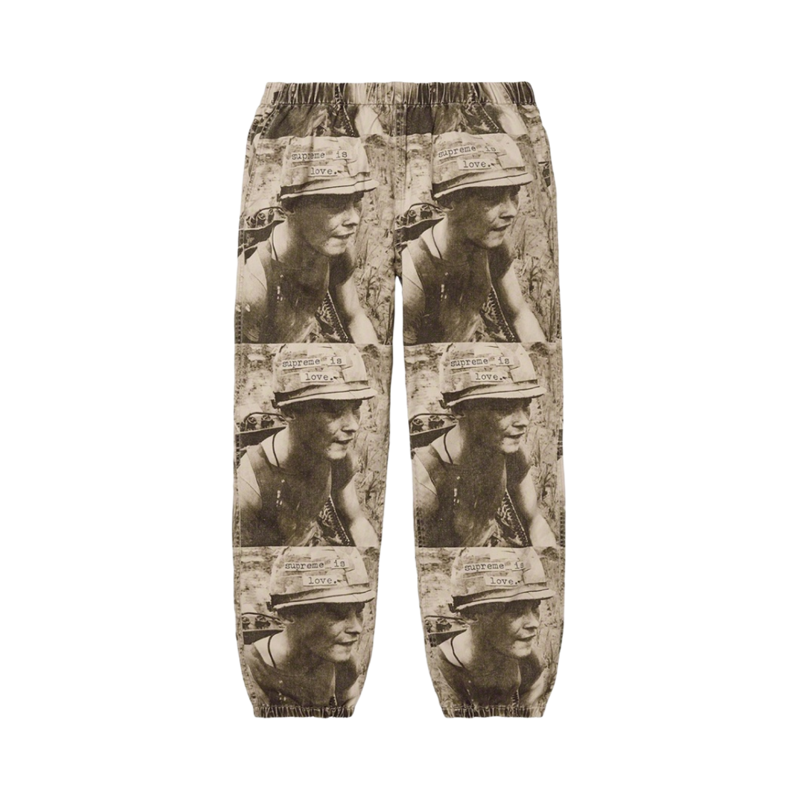 슈프림 슈프림 이즈 러브 스케이트 팬츠 스톤 - 19FW