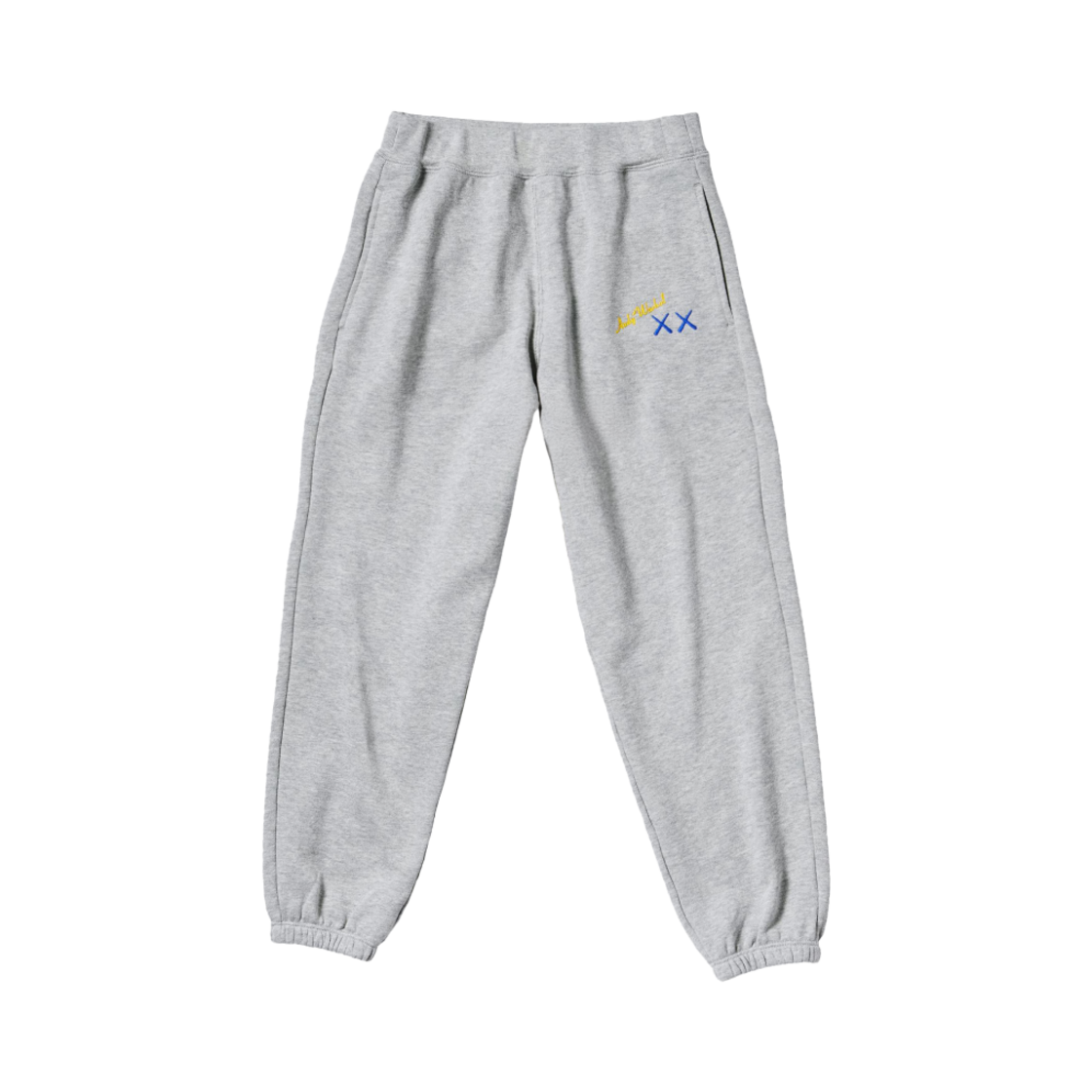 (키즈) 유니클로 UT x 카우스 x 워홀 스웨트팬츠 A 그레이 - KR