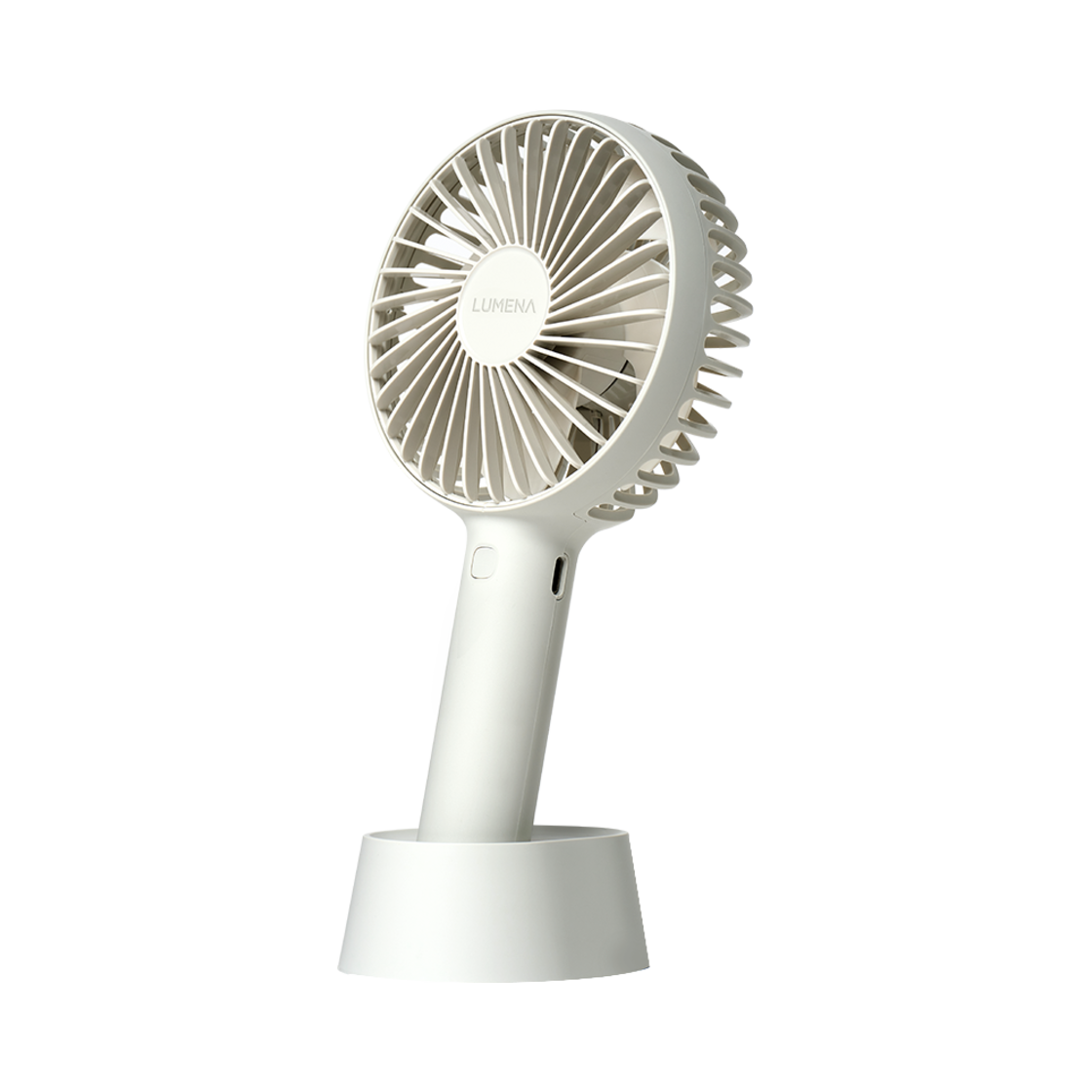루메나 FAN PRO 4 휴대용 무선 선풍기 크림 화이트(Lumena FAN PRO 4 Portable Wireless Fan Cream White)