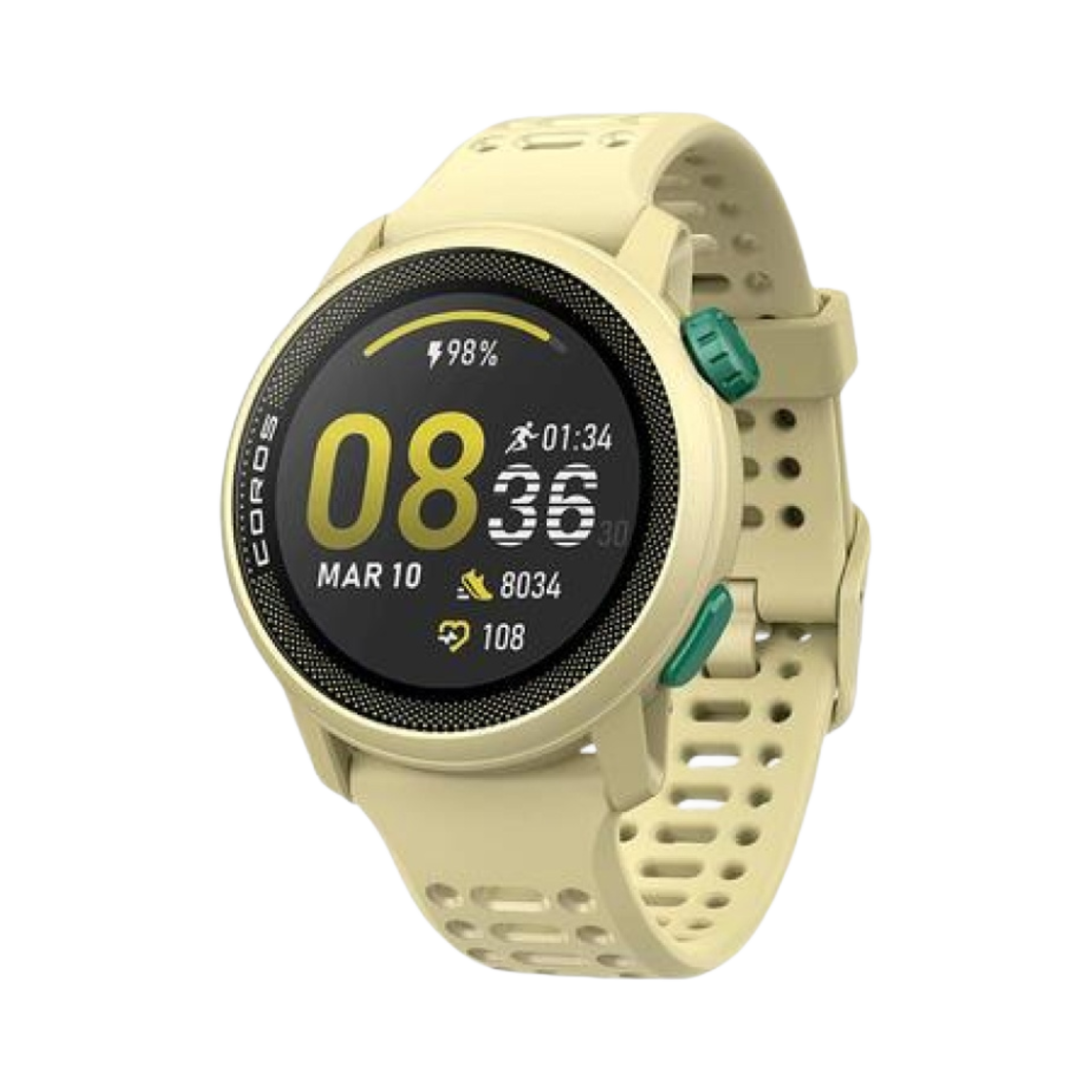 코로스 페이스 3 GPS 스포츠 워치 실리콘 밴드 미스트 (국내 정식 발매 제품)(Coros Pace 3 GPS Sport Watch Silicone Band Mist (Korean Ver.))