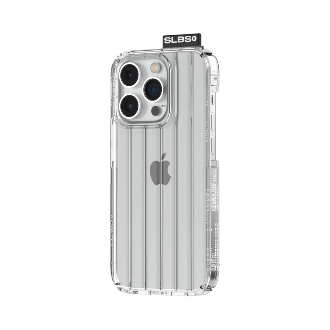 에스엘비에스 아이폰 B1 클리어 케이스 블랙 태그(SLBS iPhone B1 Clear Case Black Tag)