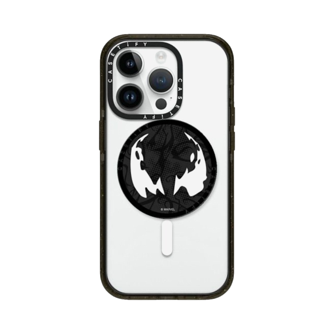 케이스티파이 x 마블 베놈 맥세이프 스내피 그립 스탠드 블랙(Casetify x Marvel Venom Magasafe Snappy Grip Stand Black) - 2