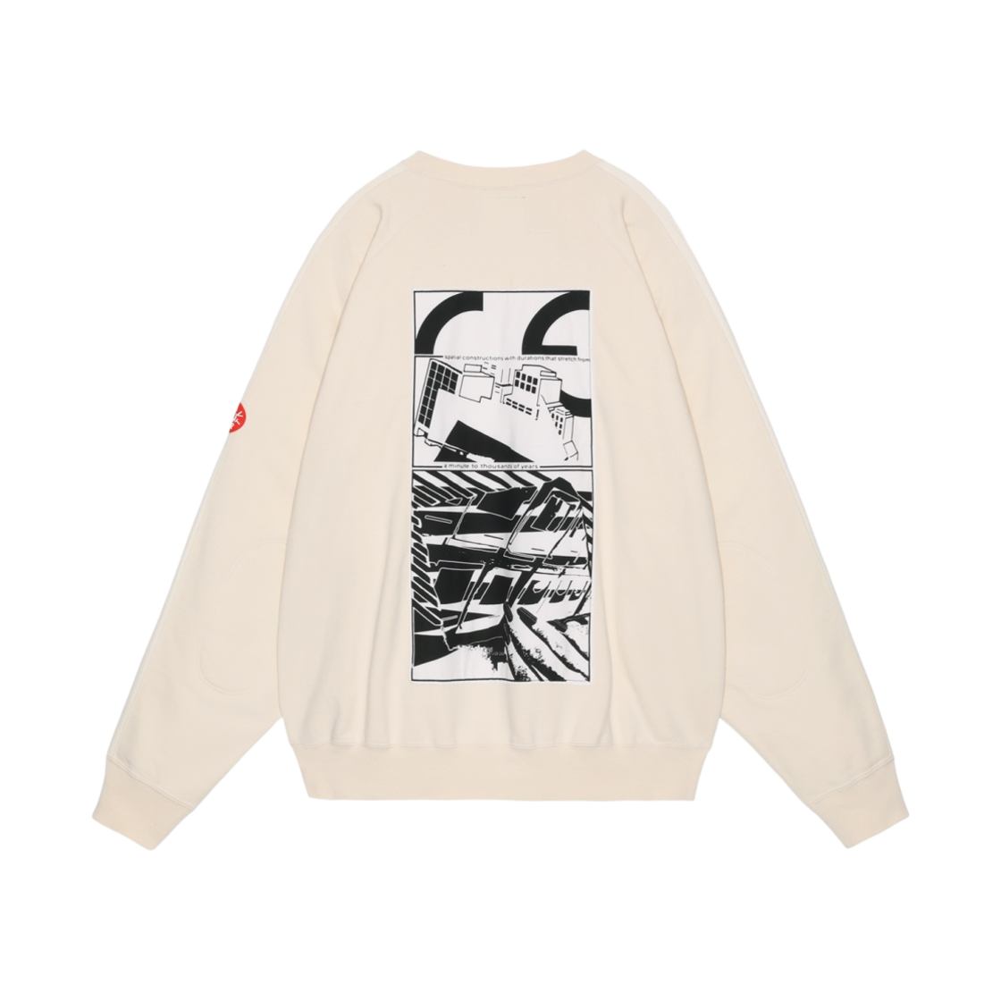 카브엠트 MD CE 더레이션스 크루넥 베이지 - 24SS(Cav Empt MD CE Durations Crew Neck Beige - 24SS)