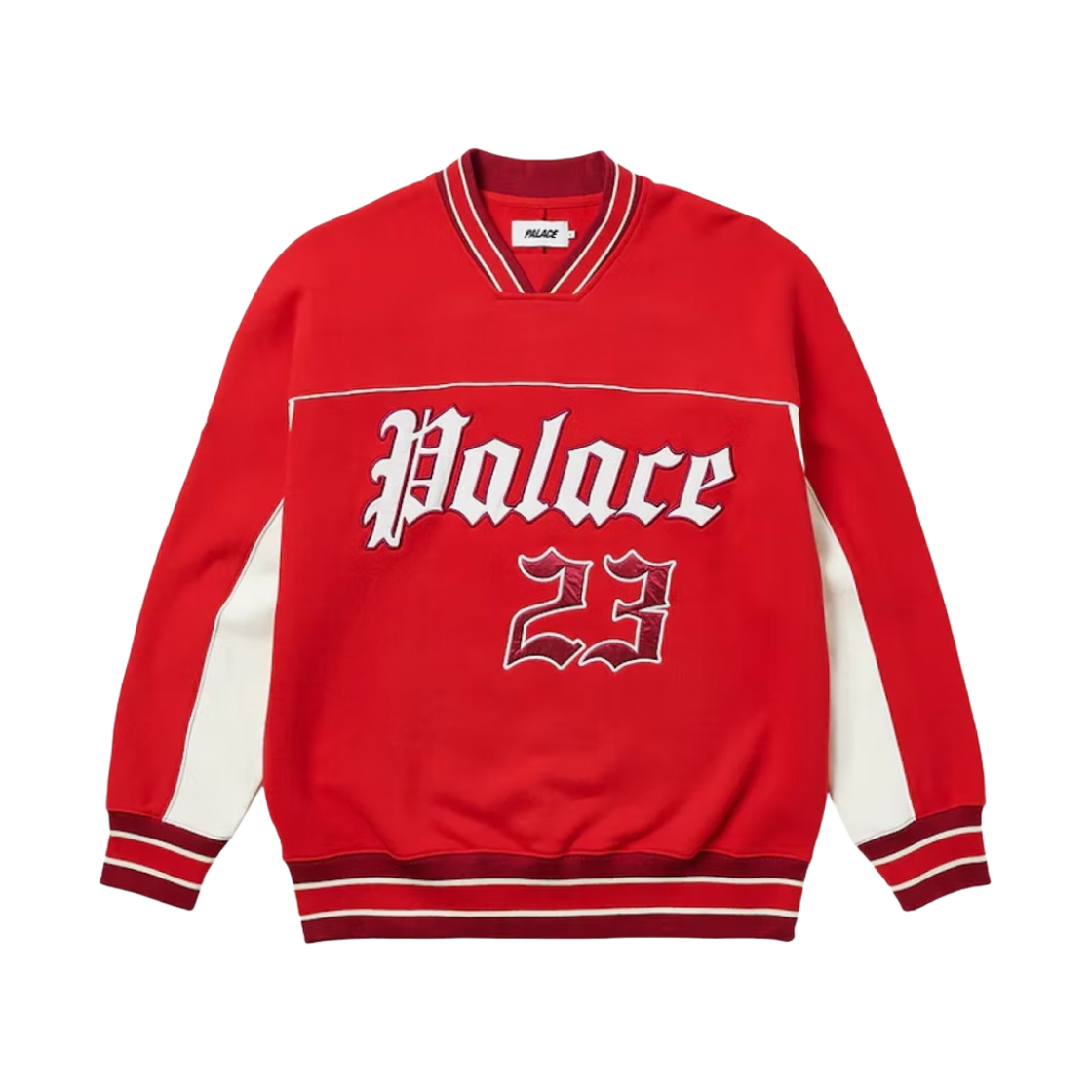 팔라스 빌리브 크루넥 트루스트 레드 - 23SS(Palace Believe Crew Truest Red - 23SS) - 1