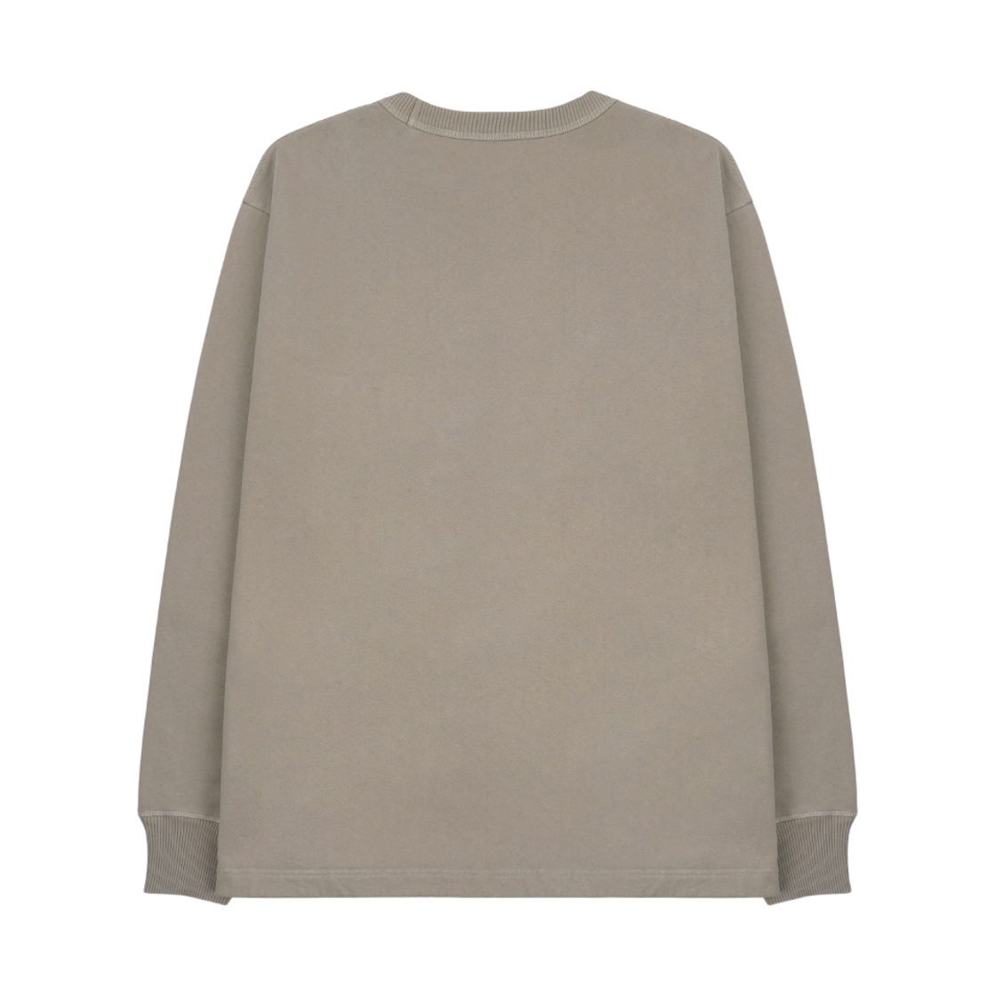 아크네 스튜디오 스탬프 로고 스웨트셔츠 오이스터 그레이(Acne Studios Stamp Logo Sweatshirt Oyster Grey) - 2