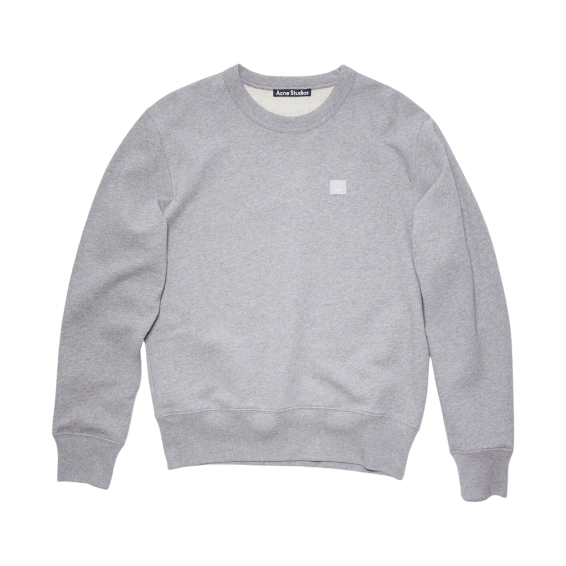 CI0131-X92 Acne Studios Crewneck Sweatshirt Light Grey Melange
