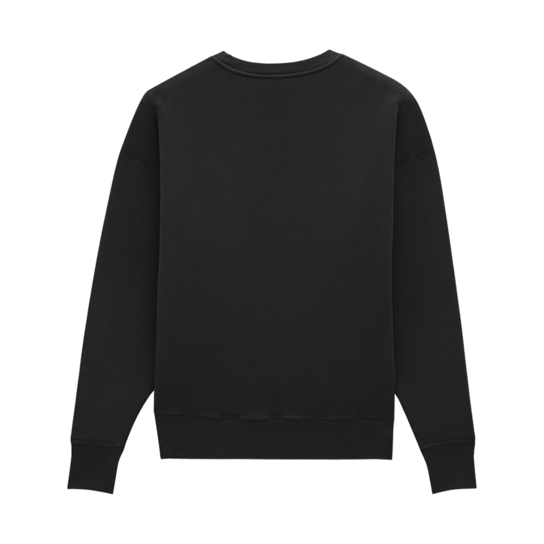 생로랑 오버사이즈 플리스 스웨트셔츠 블랙(Saint Laurent Oversized Fleece Sweatshirt Black) - 2