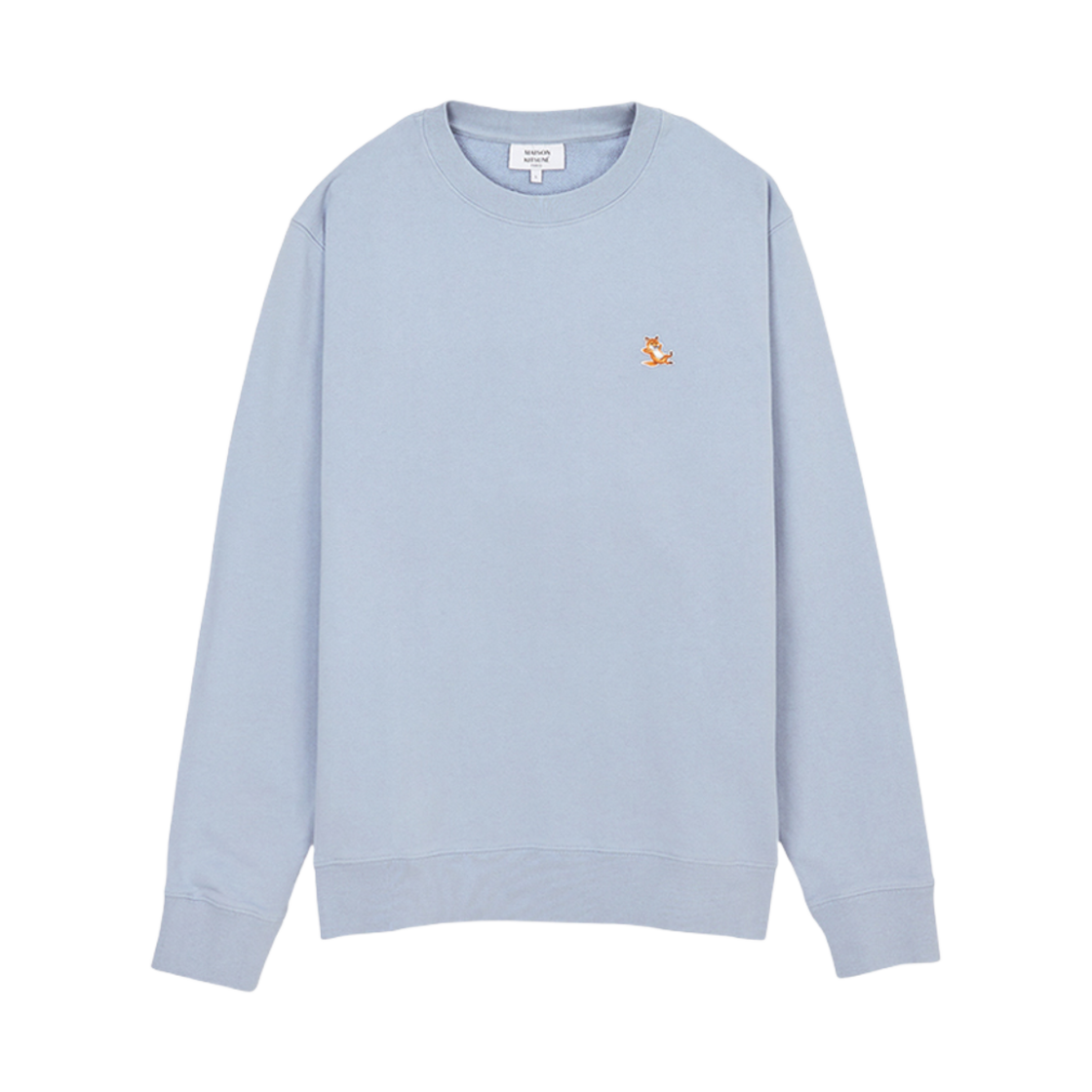메종 키츠네 칠랙스 패치 레귤러 스웨트셔츠 비트 블루(Maison Kitsune Chillax Patch Regular Sweatshirt Beat Blue)
