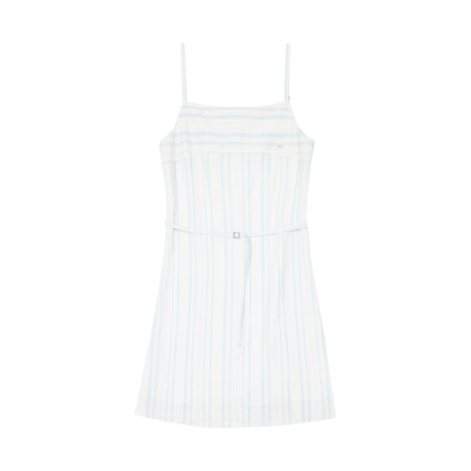 MF2514OP001CPKFR_01 [예약 배송] Margarin Fingers Natural Stripe Slip Dress Mint
