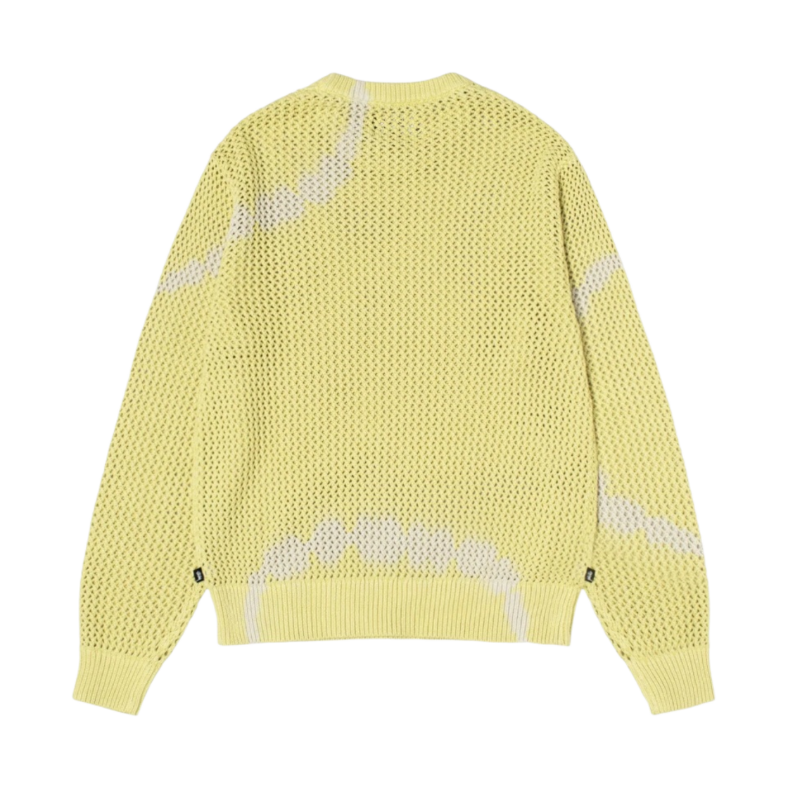 스투시 피그먼트 다이드 루즈 게이지 스웨터 타이다이 옐로우(Stussy Pigment Dyed Loose Gauge Sweater Tie Dye Yellow) - 2