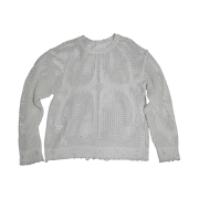 Thug Club Tribal Net Knit White
