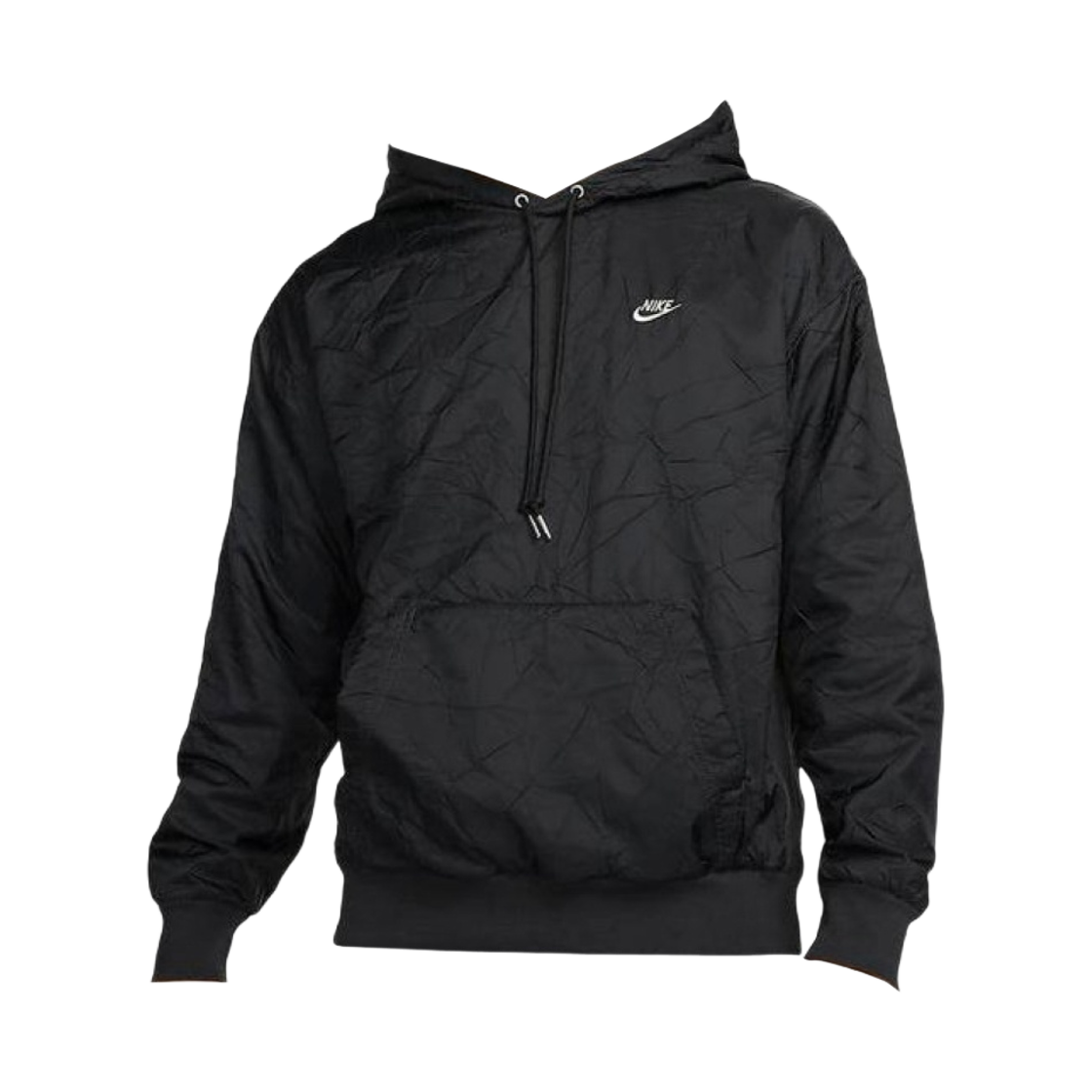 DQ4256-045 Nike NSW Circa Lined Winterized Pullover Hoodie Black - Asia