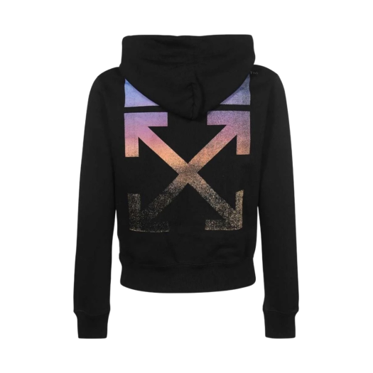 Off-White Degrade Arrow Slim Hoodie Black
