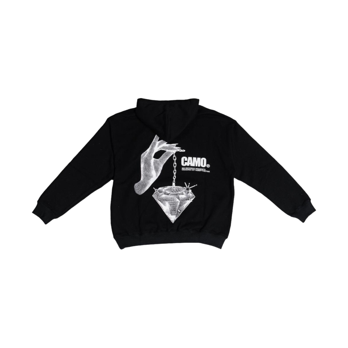 - Vandy The Pink x Camo Hoodie Black