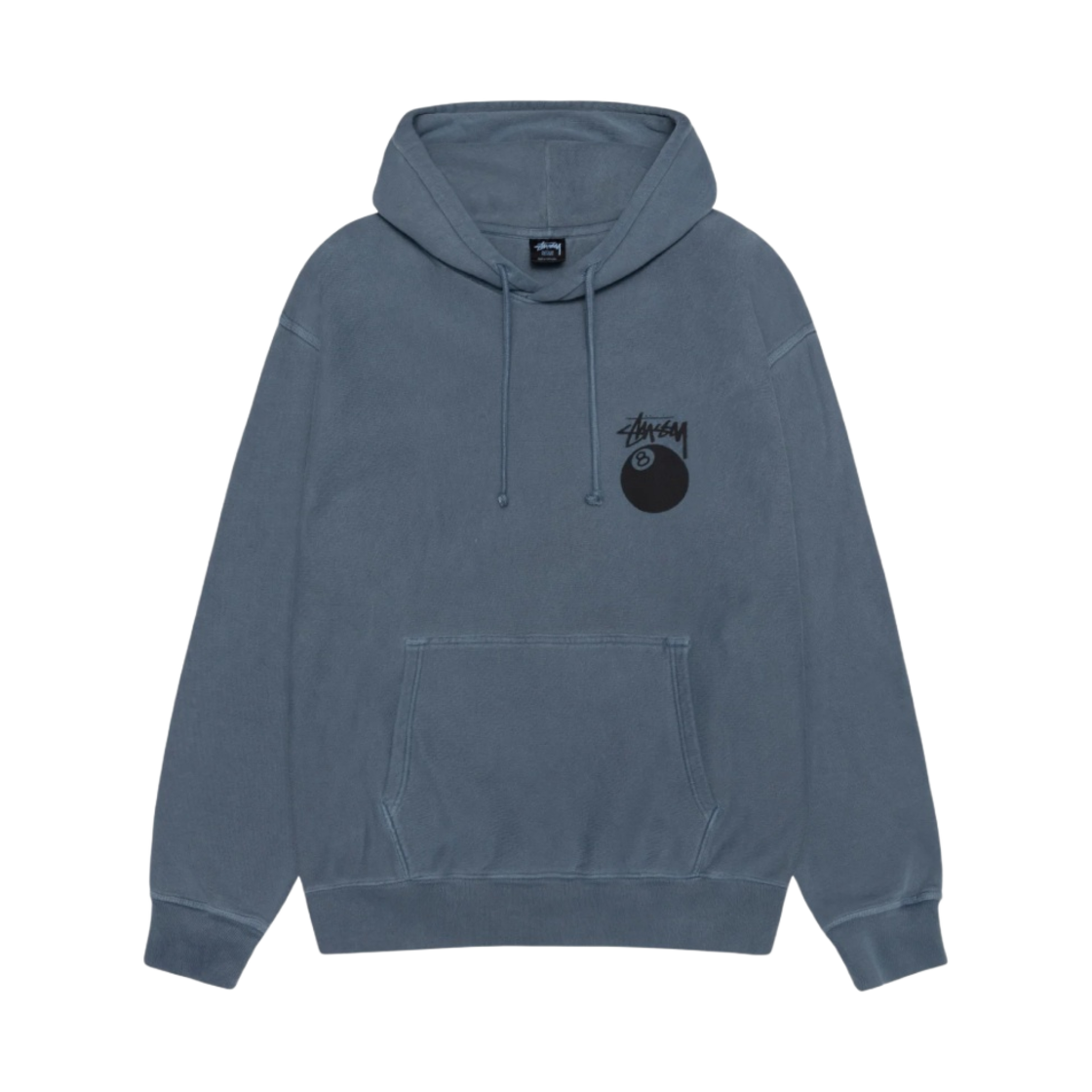 스투시 8볼 후드 피그먼트 다이드 네이비(Stussy 8 Ball Hoodie Pigment Dyed Navy) - 2