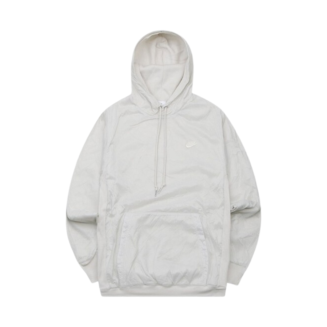 DQ4256-072 Nike Circa Lined Winterized Pullover Hoodie Light Bone - US/EU