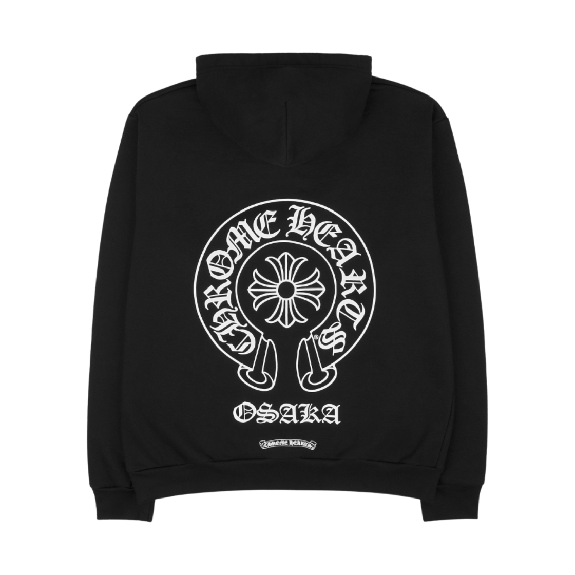 크롬하츠 홀스슈 후드 블랙 - 오사카 한정(Chrome Hearts Horseshoe Hoodie Black - Osaka Exclusive)