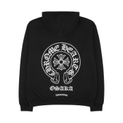 Chrome Hearts Horseshoe Hoodie Black - Osaka Exclusive