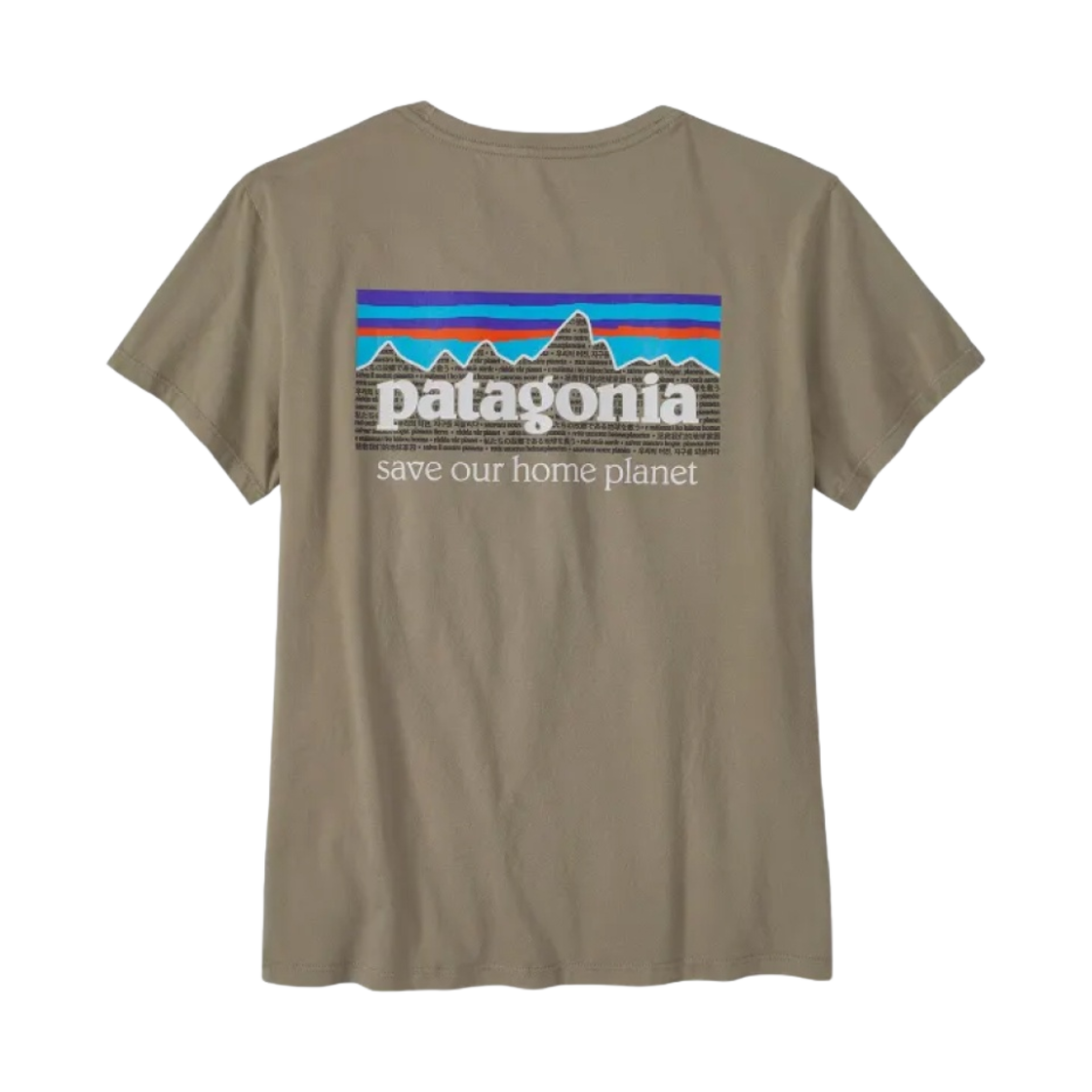 (W) 파타고니아 P-6 미션 오가닉 티셔츠 가든 그린((W) Patagonia P-6 Mission Organic T-Shirt Garden Green) - 1