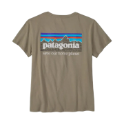 (W) Patagonia P-6 Mission Organic T-Shirt Garden Green