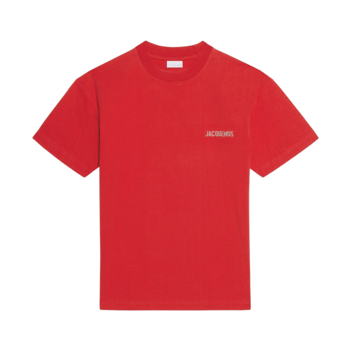 자크뮈스 르 티셔츠 브릴류 숏슬리브 로고 티셔츠 레드 2(Jacquemus Le T-Shirt Brilho Short Sleeved Logo T-Shirt Red 2) - 1