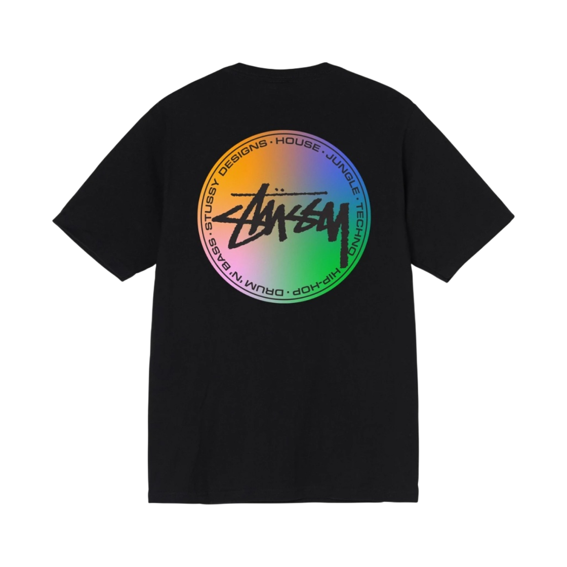 스투시 닷 믹스 티셔츠 블랙(Stussy Dot Mix T-Shirt Black) - 1