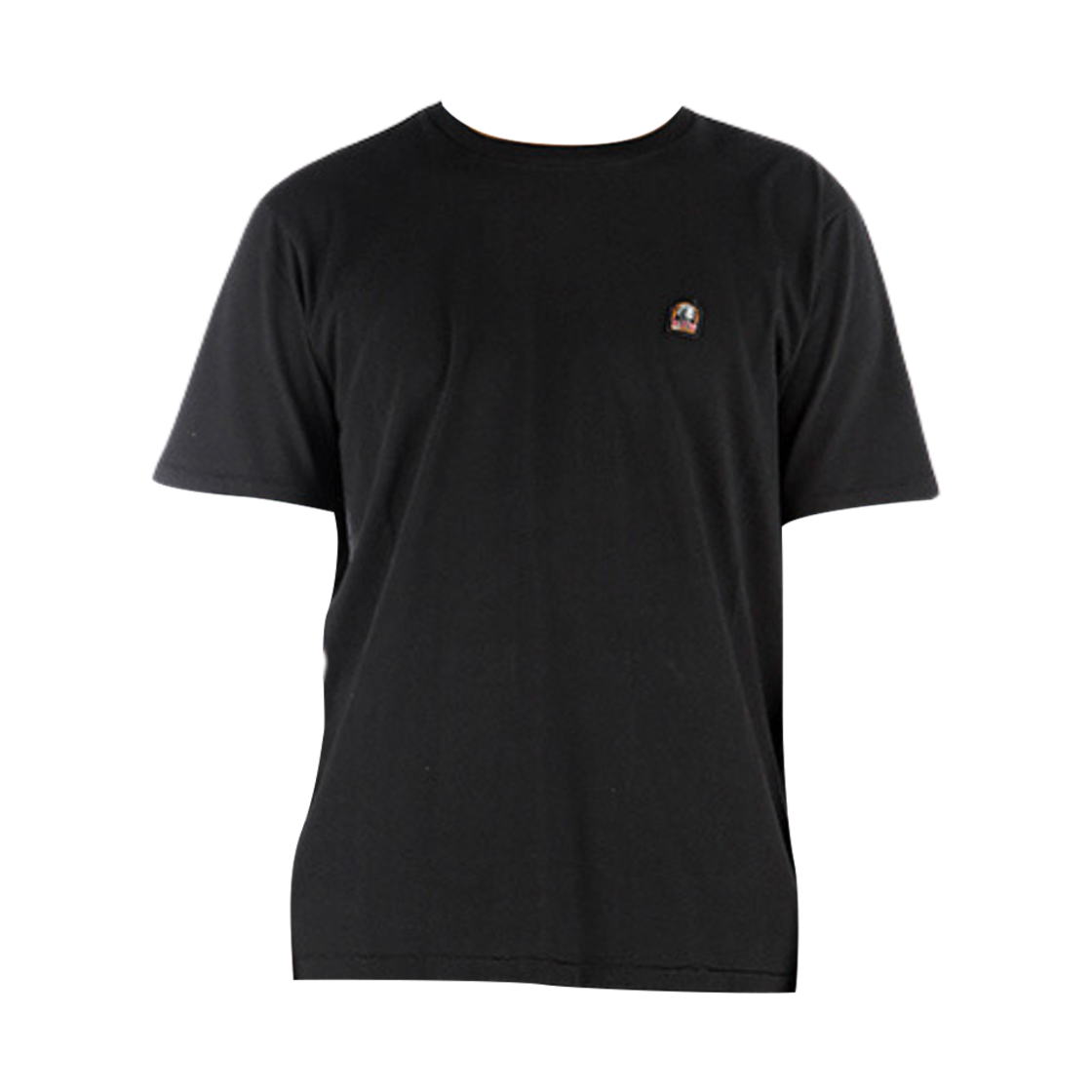 23SMPMTEEBT02541 Parajumpers Logo Patch T-Shirt Black - 23SS