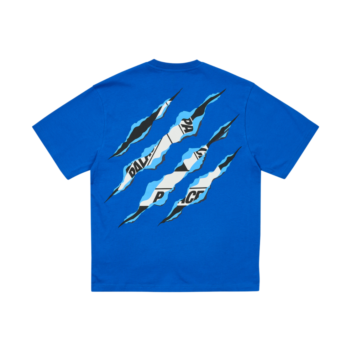 팔라스 립드 트라이 티셔츠 블루 베리 - 25SS(Palace Ripped Tri T-Shirt Blue Berry - 25SS) - 1
