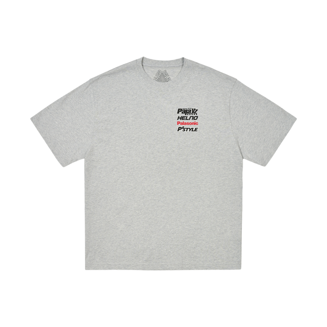 팔라스 레이시 티셔츠 그레이 말 - 25SS(Palace Racey T-Shirt Grey Marl - 25SS) - 2
