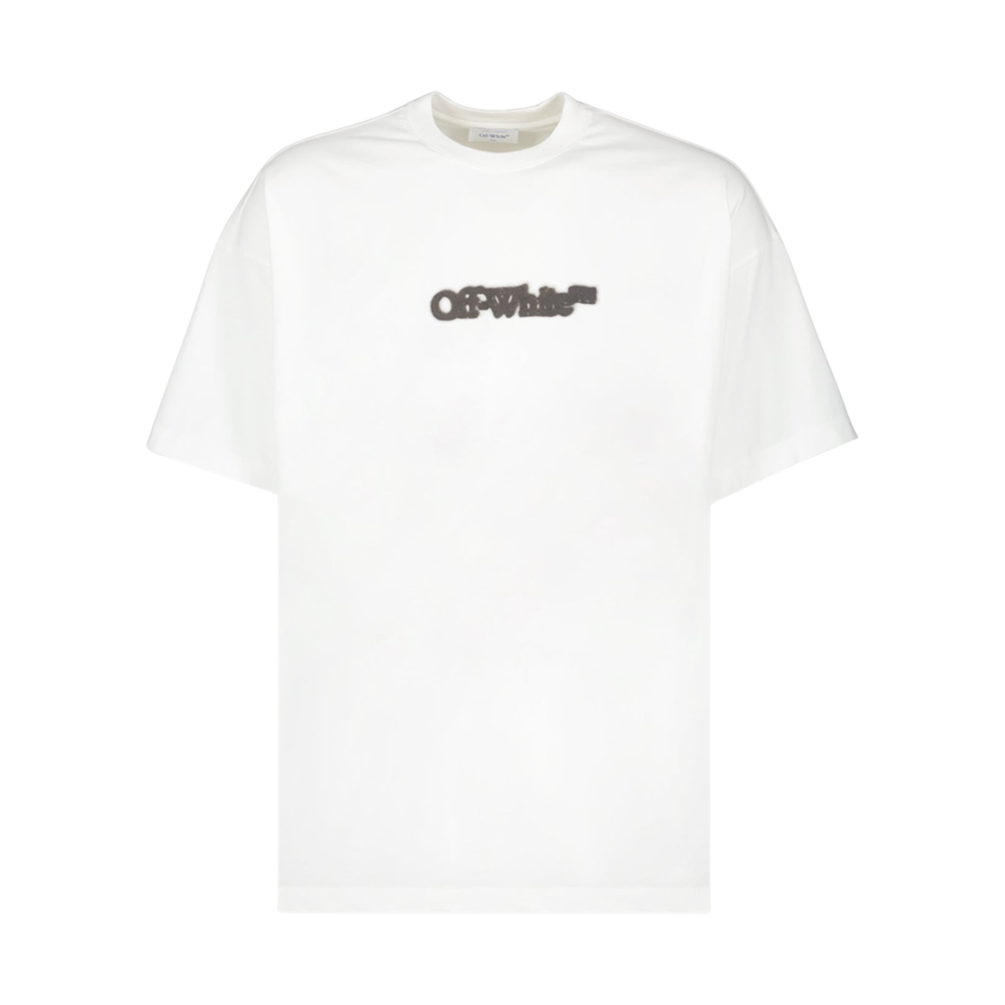 OMAA161F23JER0020110 Off-White Logo Cotton T-Shirt White