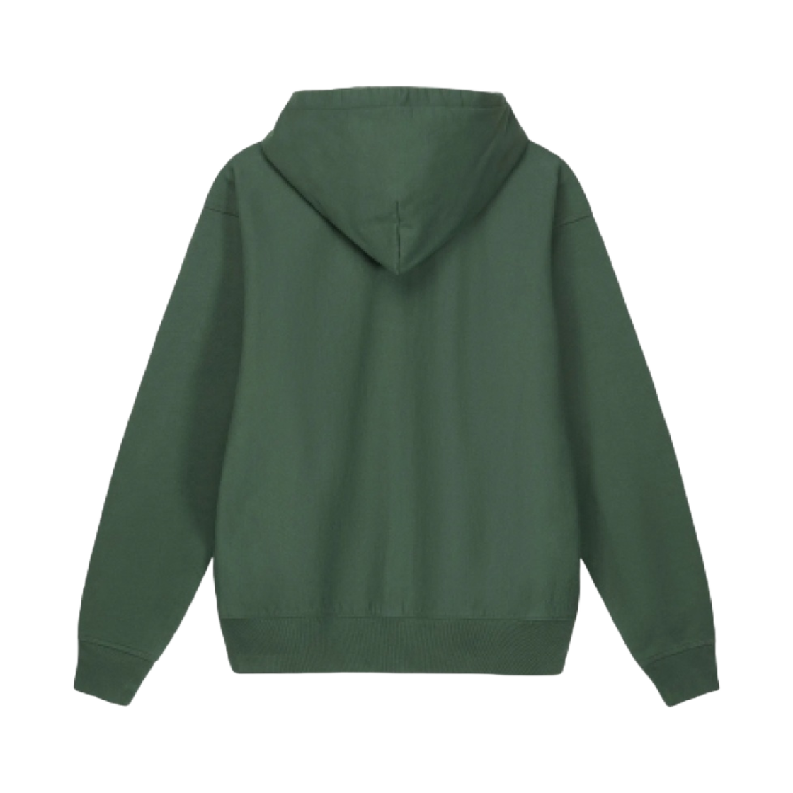 스투시 오버다이드 스탁 로고 후드 집업 포레스트(Stussy Overdyed Stock Logo Zip Hoodie Forest) - 2
