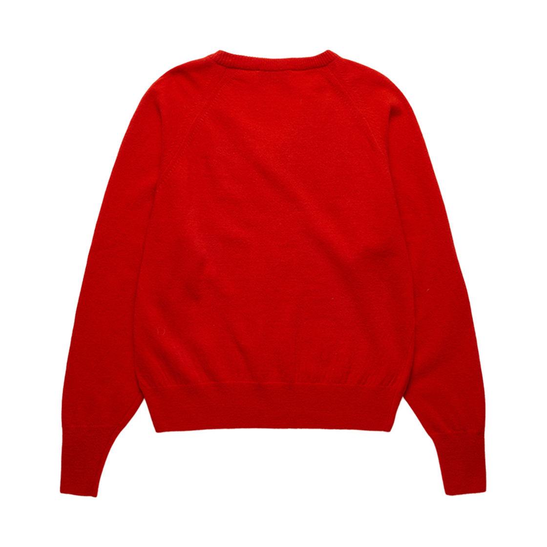 던스트 브이넥 래글런 스웨터 레드(Dunst V-Neck Raglan Sweater Red) - 2