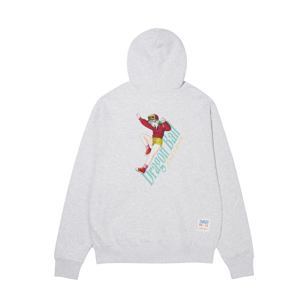 드래곤볼 그래픽 후드 부르마 멜란지(DB Graphic Hoodie Bulma Melange)