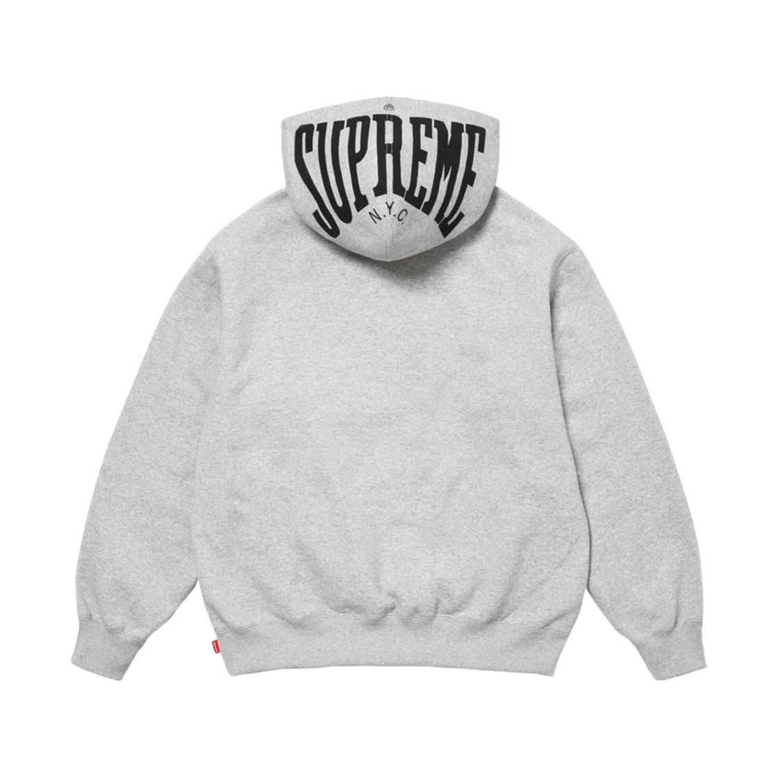 슈프림 웜 업 후드 스웨트셔츠 헤더 그레이 - 24SS(Supreme Warm Up Hooded Sweatshirt Heather Grey - 24SS) - 2