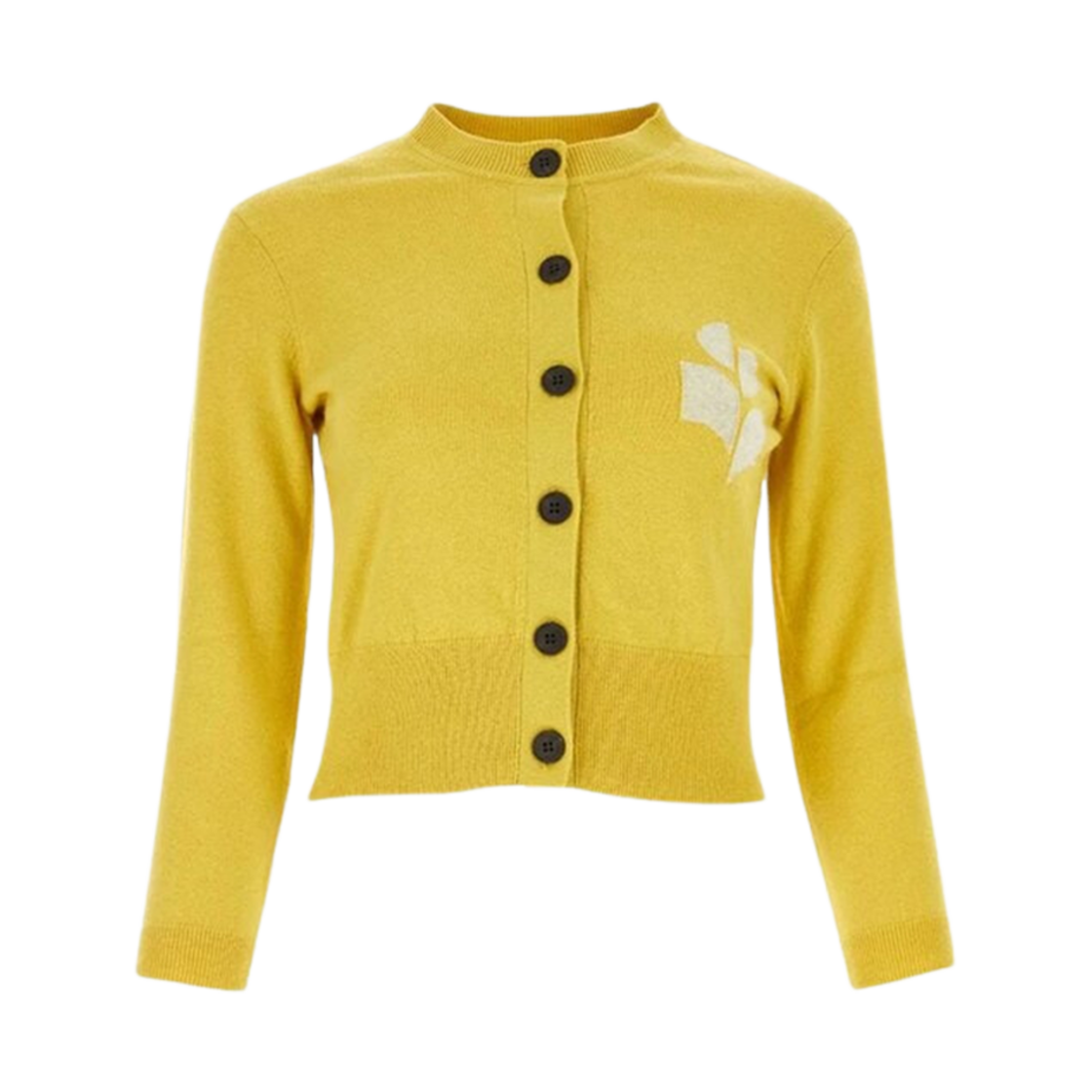 CA0040FA-A1X05E-10SR (W) Isabel Marant Newton Cotton Cardigan Yellow - 23SS