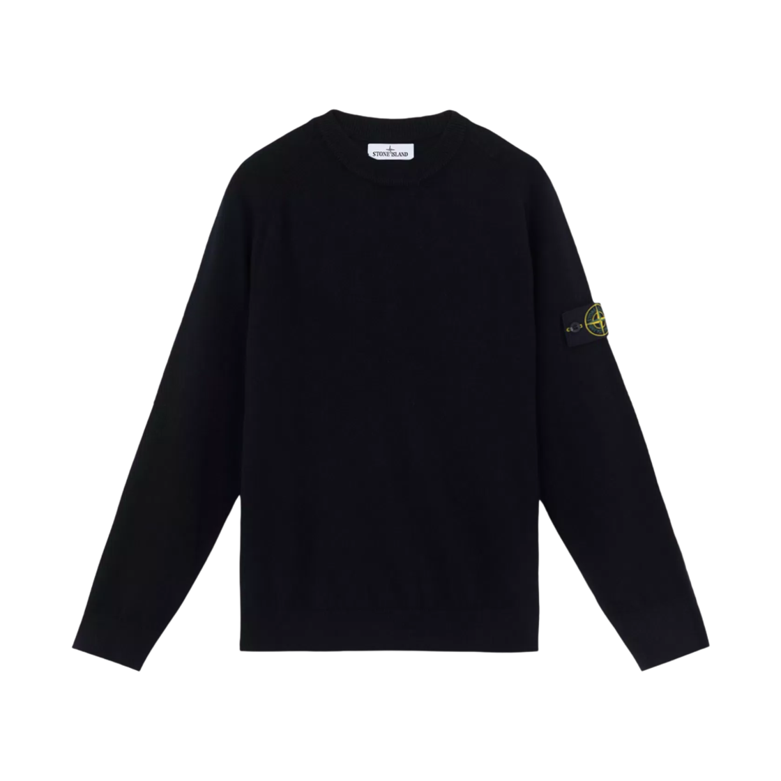 8115545B4-V0029 Stone Island 545B4 Light RWS Geelong Wool Loose Fit Cardigan Black - 24FW
