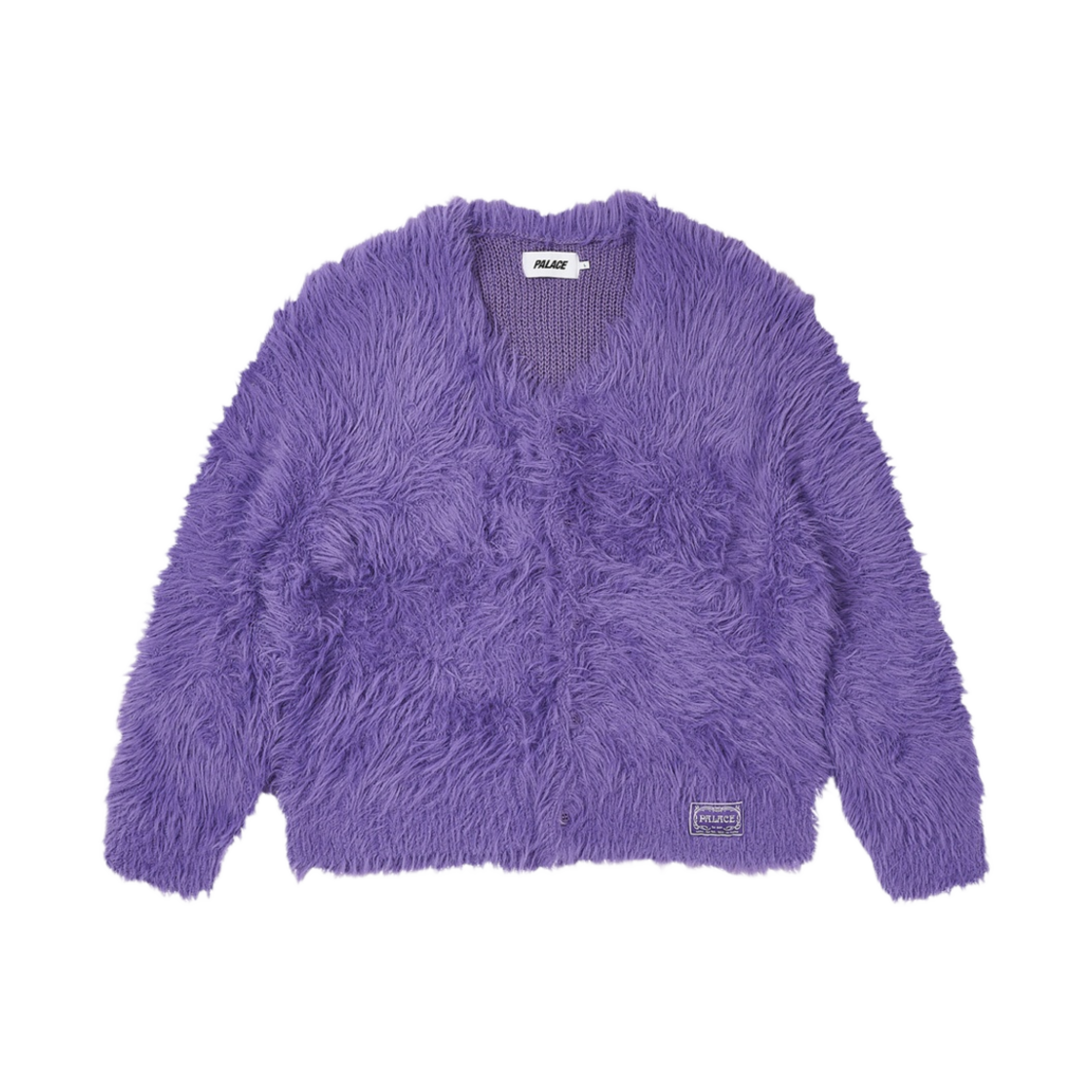 팔라스 예티 가디건 블룸 퍼플 - 24SS(Palace Yeti Cardigan Bloom Purple - 24SS) - 1