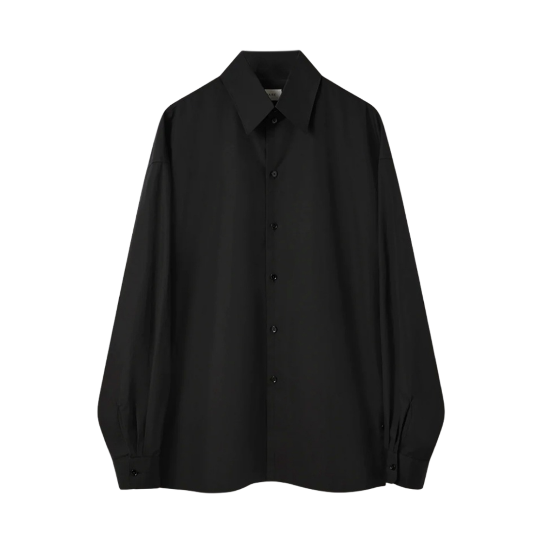 르메르 레귤러 칼라 트위스티드 셔츠 캐비어(Lemaire Regular Collar Twisted Shirt Caviar) - 1