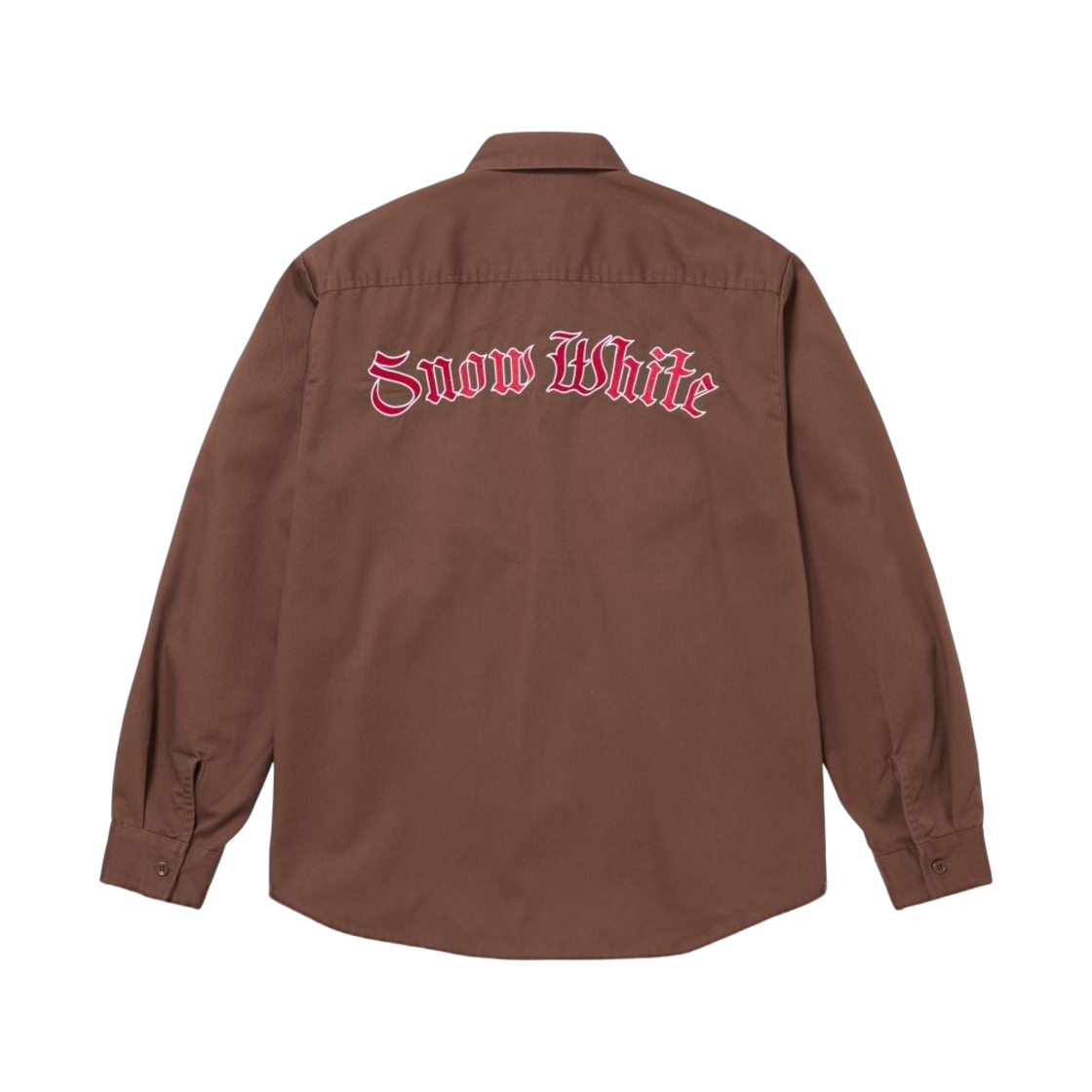 - Supreme Snow White Work Shirt Brown - 24FW