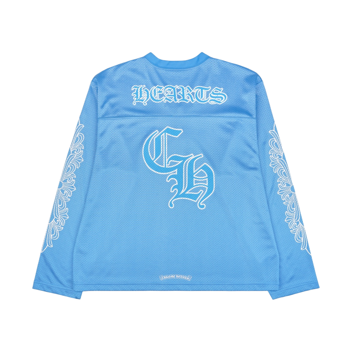 크롬하츠 메쉬 웜 업 저지 블루