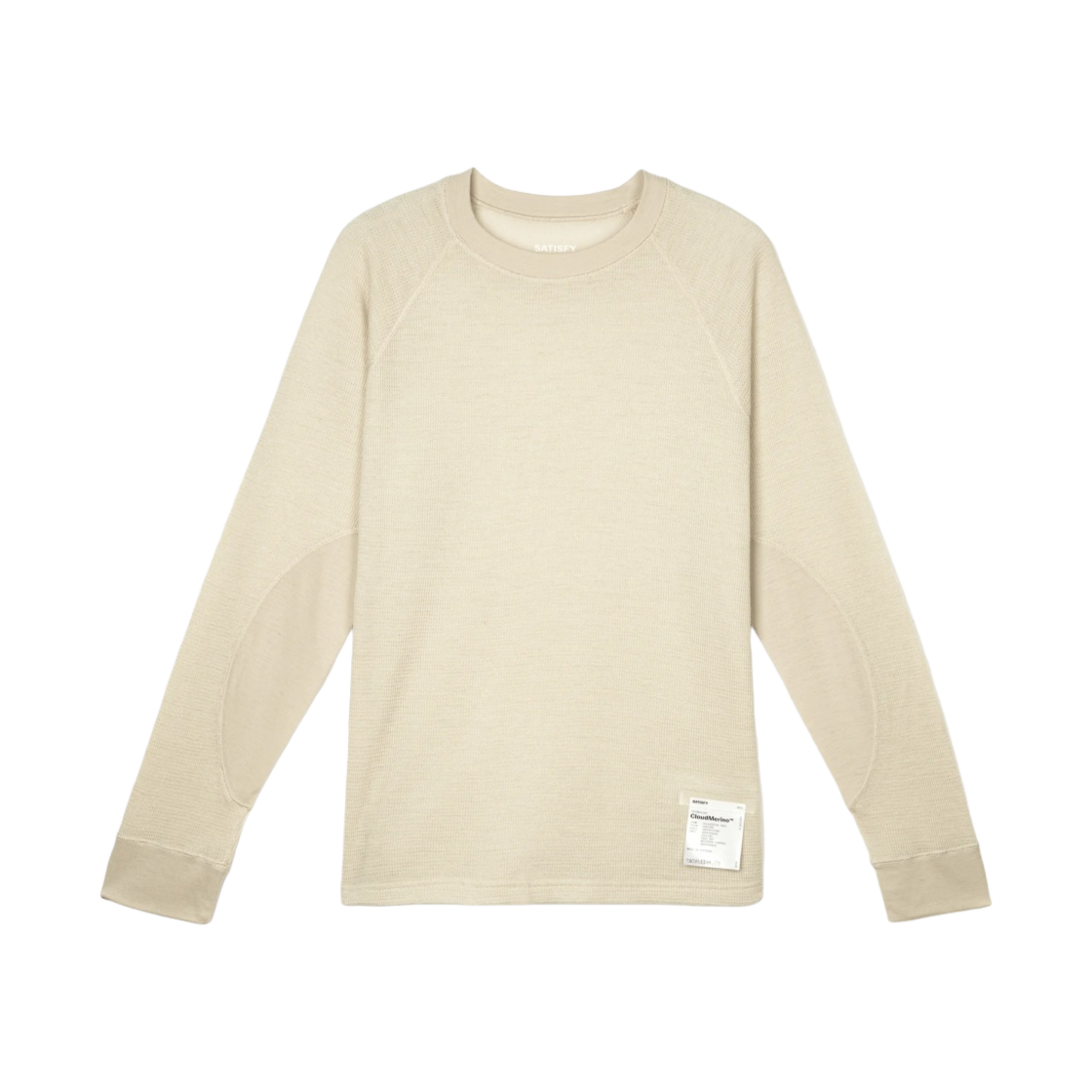 새티스파이 클라우드메리노 와플 베이스 레이어 롱슬리브 티셔츠 피요테(Satisfy Cloudmerino Waffle Base Layer LS T-Shirt Peyote) - 1