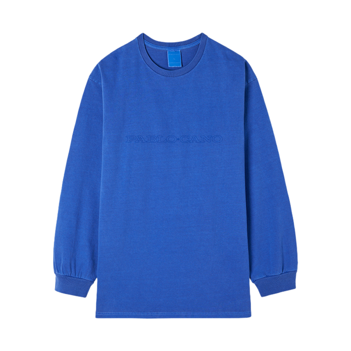 파블로카노 네이비블루 루즈 긴팔 티셔츠(PABLO CANO N.Blue Loose Ls T-Shirt)